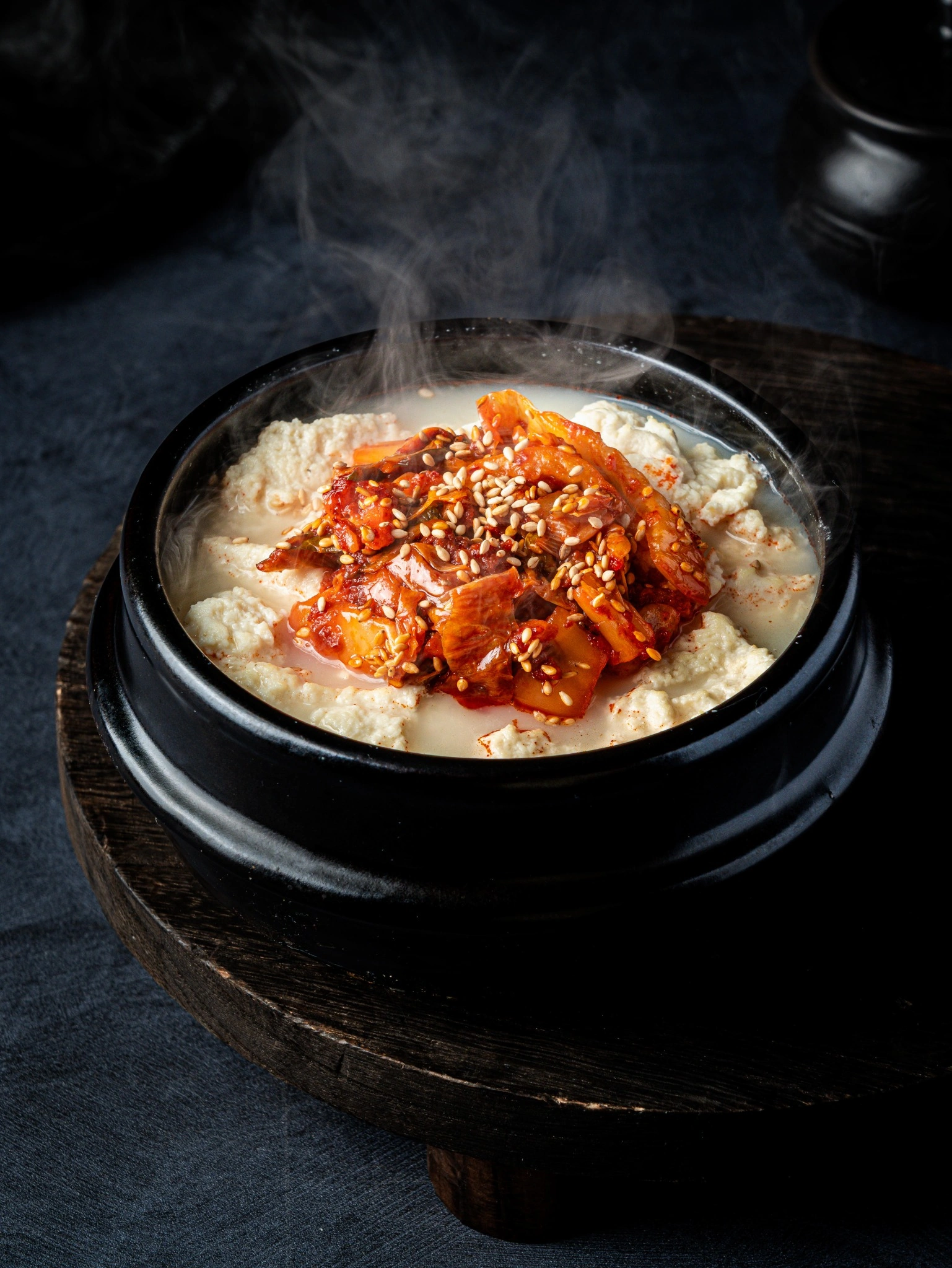 탁사발 두부공방 대표 메뉴 - 김치 순두부